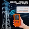 image:image3in1 EMF Meter 5Hz6GHz Handheld Rechargeable Electromagnetic Field Radiation Detector Digital LCD EMF Tester for EF MF RF Home Inspections Outdoor Ghost Hunting 5G Cell Tower Temperature3in1Can detect 5G  Temperature