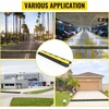 image:imageHappybuy 3 Pack of 2 Channel 11000lbs per Axle Capacity Protective Wire Cord Ramp Driveway Rubber Traffic Speed Bumps Cable ProtectorCable Protector