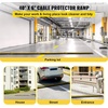 image:imageHappybuy 4 Pack of 1Channel Rubber Cable Protector Ramps Heavy Duty 18000Lbs Load Capacity Cable Wire Cord Cover Ramp Speed Bump Driveway Hose Cable Ramp Protective Cover  Heavy Duty 18000Lbs Load Capacity Speed Bump Driveway Hose Cable RampProtective Cover