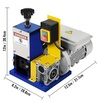 image:imageHappybuy Automatic Electric Wire Stripping Machine 005098Portable Dark Blue Wire Stripper Wire Stripping Machine Tool for Scrap Copper Recycling Dark Blue