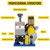 image:imageHappybuy Automatic Electric Wire Stripping Machine 005098Portable Dark Blue Wire Stripper Wire Stripping Machine Tool for Scrap Copper Recycling Dark Blue