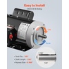 image:imageVEVOR 1 HP Electric Motor 1725RPM Air Compressor Motor CWCCW Rotation 58 inch Shaft Diameter 188inch Shaft Length 41Nm Torque SinglePhase TEFC Cooling 115V230V 56 Frame1