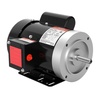 image:imageVEVOR 1 HP Electric Motor 1725RPM Air Compressor Motor CWCCW Rotation 58 inch Shaft Diameter 188inch Shaft Length 41Nm Torque SinglePhase TEFC Cooling 115V230V 56 Frame1