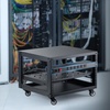 image:imageVEVOR 10 Outlet Horizontal 1U Rack Mount PDU Power Strip for Network Server Racks 10 Individual Led Switches Surge Protection amp Overload Protection 110125V15A with 6ft 14AWG Power Cord12 OutletIntegrated Switches