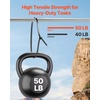 image:imageVEVOR 1000 Pack Cable Zip Ties 8inch Heavy Duty Cable Wire Ties with 45LBS High Tensile Strength MultiPurpose SelfLocking Nylon Tie Wraps Heat amp Cold Resistant for Indoor and Outdoor Use12 inch