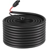 image:imageVEVOR 100FT Solar Panel Extension Cable 10 AWG Solar Panel Wire with Flame Retardant Protective Sleeving Female and Male Connectors IP67 Waterproof PV Wire for Outdoor Automotive RV Black amp Red
