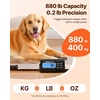 image:imageVEVOR 1100Lbs x 02Lbs Digital Livestock Scale Large Pet Vet Scale Stainless Steel Platform Electronic Postal Shipping Scale Heavy Duty Large Dog Hog Sheep Goat Pig Sheep Scal880 lbs400 kg