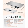 image:imageVEVOR 1100Lbs x 02Lbs Digital Livestock Scale Large Pet Vet Scale Stainless Steel Platform Electronic Postal Shipping Scale Heavy Duty Large Dog Hog Sheep Goat Pig Sheep Scal1100Lbs