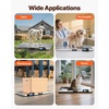 image:imageVEVOR 1100Lbs x 02Lbs Digital Livestock Scale Large Pet Vet Scale Stainless Steel Platform Electronic Postal Shipping Scale Heavy Duty Large Dog Hog Sheep Goat Pig Sheep Scal1100Lbs