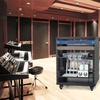 image:imageVEVOR 12U AV Rack Stand with Caster Wheels Component Rack Cabinet Recording Studio Racks Removable Side Panels Universal Network Server Case Special Vents for 19 Audio Video Rack Mounting12U