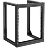 image:imageVEVOR 12U Server Rack Open Frame Network Rack for IT amp AV Gear Floor Standing or Wall Mountedwith 2PCS 1U Rack Shelves amp Mounting Hardware AV Rack for 19 NetworkingAudio and Video Device12U Wall Rack