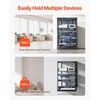 image:imageVEVOR 12U Server Rack Open Frame Network Rack for IT amp AV Gear Floor Standing or Wall Mountedwith 2PCS 1U Rack Shelves amp Mounting Hardware AV Rack for 19 NetworkingAudio and Video Device16U Server Rack