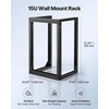 image:imageVEVOR 12U Server Rack Open Frame Network Rack for IT amp AV Gear Floor Standing or Wall Mountedwith 2PCS 1U Rack Shelves amp Mounting Hardware AV Rack for 19 NetworkingAudio and Video Device15U Wall Rack