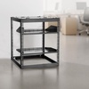image:imageVEVOR 12U Server Rack Open Frame Network Rack for IT amp AV Gear Floor Standing or Wall Mountedwith 2PCS 1U Rack Shelves amp Mounting Hardware AV Rack for 19 NetworkingAudio and Video Device12U Server Rack