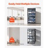 image:imageVEVOR 12U Server Rack Open Frame Network Rack for IT amp AV Gear Floor Standing or Wall Mountedwith 2PCS 1U Rack Shelves amp Mounting Hardware AV Rack for 19 NetworkingAudio and Video Device20U Server Rack