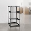 image:imageVEVOR 12U Server Rack Open Frame Network Rack for IT amp AV Gear Floor Standing or Wall Mountedwith 2PCS 1U Rack Shelves amp Mounting Hardware AV Rack for 19 NetworkingAudio and Video Device20U Server Rack