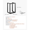 image:imageVEVOR 12U Server Rack Open Frame Network Rack for IT amp AV Gear Floor Standing or Wall Mountedwith 2PCS 1U Rack Shelves amp Mounting Hardware AV Rack for 19 NetworkingAudio and Video Device15U Wall Rack