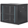 image:imageVEVOR 12U Wall Mount Network Server Cabinet 155 Deep Server Rack Cabinet Enclosure 200 lbs Max GroundMounted Load Capacity with Locking Door Side Panels for IT Equipment AV Devices  for IT Equipment AV Devices 200 lbs Max GroundMounted Load Capacity Fast Heat Dissipation with Secure Door Locking9UGlass Door