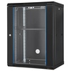 image:imageVEVOR 12U Wall Mount Network Server Cabinet 155 Deep Server Rack Cabinet Enclosure 200 lbs Max GroundMounted Load Capacity with Locking Door Side Panels for IT Equipment AV Devices  for IT Equipment AV Devices 200 lbs Max GroundMounted Load Capacity Fast Heat Dissipation with Secure Door Locking15UGlass Door