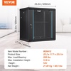 image:imageVEVOR 12U Wall Mount Network Server Cabinet 155 Deep Server Rack Cabinet Enclosure 200 lbs Max GroundMounted Load Capacity with Locking Door Side Panels for IT Equipment AV Devices  for IT Equipment AV Devices 200 lbs Max GroundMounted Load Capacity Fast Heat Dissipation with Secure Door Locking12UGlass Door