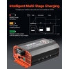 image:imageVEVOR 12V 60A DC to DC Battery Charger 750W OnBoard Battery Charger for LeadAcid Lithium AGM Gel and Flooded Batteries Smart MultiStage Charging for RVs Commercial Vehicles Boats Yachts12V 60A