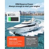 image:imageVEVOR 12V 60Ah LiFePO4 Dual Purpose Battery 800CCA BCI Group 24 Deep Cycle amp Starter Lithium Battery Builtin Smart BMS Automotive StartStop for RV Marine Trolling Motor Car amp Engine StartingGroup 24 105Ah 1000CCA
