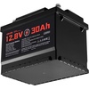 image:imageVEVOR 12V 60Ah LiFePO4 Dual Purpose Battery 800CCA BCI Group 24 Deep Cycle amp Starter Lithium Battery Builtin Smart BMS Automotive StartStop for RV Marine Trolling Motor Car amp Engine StartingGroup 47 30Ah 600CCA