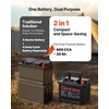 image:imageVEVOR 12V 60Ah LiFePO4 Dual Purpose Battery 800CCA BCI Group 24 Deep Cycle amp Starter Lithium Battery Builtin Smart BMS Automotive StartStop for RV Marine Trolling Motor Car amp Engine StartingGroup 47 30Ah 600CCA