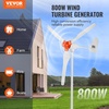 image:imageVEVOR 12V500W Wind Turbine Generator Kit with Anemometer 3Blade Wind Power Generator MPPT Controller amp Adjustable Windward Direction Suitable for Home RVs Boats Farm12V 800W 3Blade