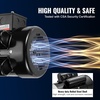 image:imageVEVOR 15HP Electric Motor 3450 RPM AC 115V230V 56 Frame Air Compressor Motor Single Phase 58 Keyed Shaft CWCCW Rotation for Agricultural Machinery and General Equipment1