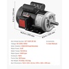 image:imageVEVOR 15HP Electric Motor 3450 RPM AC 115V230V 56 Frame Air Compressor Motor Single Phase 58 Keyed Shaft CWCCW Rotation for Agricultural Machinery and General Equipment1