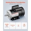 image:imageVEVOR 15HP Electric Motor 3450 RPM AC 115V230V 56 Frame Air Compressor Motor Single Phase 58 Keyed Shaft CWCCW Rotation for Agricultural Machinery and General Equipment1