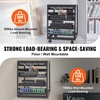 image:imageVEVOR 15U Open Frame Server Rack 2340 Adjustable Depth Free Standing or Wall Mount Network Server Rack 4 Post AV Rack with Casters Holds All Your Networking IT Equipment AV Gear Router Modem12U
