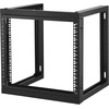 image:imageVEVOR 15U Open Frame Server Rack 2340 Adjustable Depth Free Standing or Wall Mount Network Server Rack 4 Post AV Rack with Casters Holds All Your Networking IT Equipment AV Gear Router Modem9U1