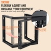 image:imageVEVOR 15U Open Frame Server Rack 2340 Adjustable Depth Free Standing or Wall Mount Network Server Rack 4 Post AV Rack with Casters Holds All Your Networking IT Equipment AV Gear Router Modem9U1