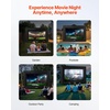 image:imageVEVOR 16FT Inflatable Projector Screen Inflatable Movie Screen Outdoor with 250W Air Blower Projector Screen Oxford Fabric Material Blow Up Screen for Outdoor Backyard Home Theater Theme PartyQCPJ14FTD