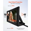 image:imageVEVOR 16FT Inflatable Projector Screen Inflatable Movie Screen Outdoor with 250W Air Blower Projector Screen Oxford Fabric Material Blow Up Screen for Outdoor Backyard Home Theater Theme PartyQCPJ16FTD