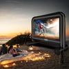 image:imageVEVOR 18FT Inflatable Movie Screen Inflatable Projector Screen with Portable Storage Bag 169 Easy Set Up Movie Projection for Outdoor Backyard Home Theater Theme Party16 Feet