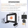 image:imageVEVOR 18FT Inflatable Movie Screen Inflatable Projector Screen with Portable Storage Bag 169 Easy Set Up Movie Projection for Outdoor Backyard Home Theater Theme Party16 Feet