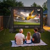 image:imageVEVOR 18FT Inflatable Movie Screen Inflatable Projector Screen with Portable Storage Bag 169 Easy Set Up Movie Projection for Outdoor Backyard Home Theater Theme PartyQCZJ14FTD