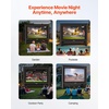 image:imageVEVOR 18FT Inflatable Movie Screen Inflatable Projector Screen with Portable Storage Bag 169 Easy Set Up Movie Projection for Outdoor Backyard Home Theater Theme PartyQCZJ18FTD