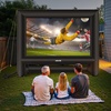 image:imageVEVOR 18FT Inflatable Movie Screen Inflatable Projector Screen with Portable Storage Bag 169 Easy Set Up Movie Projection for Outdoor Backyard Home Theater Theme PartyQCZJ18FTD
