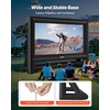image:imageVEVOR 18FT Inflatable Movie Screen Inflatable Projector Screen with Portable Storage Bag 169 Easy Set Up Movie Projection for Outdoor Backyard Home Theater Theme PartyQCZJ20FTD