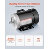 image:imageVEVOR 1HP Electric Motor 1725 RPM AC 115V230V 56C Frame Air Compressor Motor Single Phase 58 Keyed Shaft CWCCW Rotation for Agricultural Machinery and General Equipment1