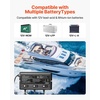 image:imageVEVOR 2 Bank Marine Battery Charger 5A  2 12V Onboard Charger IP68 Waterproof Smart Boat Battery Charger for LithiumIon LiFePO4 NCM LeadAcid Batteries Large Boat Yacht RV Trailer5ABank
