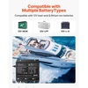 image:imageVEVOR 2 Bank Marine Battery Charger 5A  2 12V Onboard Charger IP68 Waterproof Smart Boat Battery Charger for LithiumIon LiFePO4 NCM LeadAcid Batteries Large Boat Yacht RV Trailer10ABank