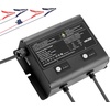 image:imageVEVOR 2 Bank Marine Battery Charger 5A  2 12V Onboard Charger IP68 Waterproof Smart Boat Battery Charger for LithiumIon LiFePO4 NCM LeadAcid Batteries Large Boat Yacht RV Trailer5ABank