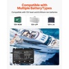 image:imageVEVOR 2 Bank Marine Battery Charger 5A  2 12V Onboard Charger IP68 Waterproof Smart Boat Battery Charger for LithiumIon LiFePO4 NCM LeadAcid Batteries Large Boat Yacht RV Trailer10ABank