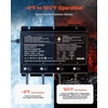image:imageVEVOR 2 Bank Marine Battery Charger 5A  2 12V Onboard Charger IP68 Waterproof Smart Boat Battery Charger for LithiumIon LiFePO4 NCM LeadAcid Batteries Large Boat Yacht RV Trailer10ABank