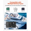 image:imageVEVOR 2 Bank Marine Battery Charger 5A  2 12V Onboard Charger IP68 Waterproof Smart Boat Battery Charger for LithiumIon LiFePO4 NCM LeadAcid Batteries Large Boat Yacht RV Trailer5ABank